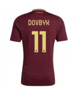 Moške Nogometnih dresov AS Roma Artem Dovbyk #11 Domači 2024-25 Kratki rokavi